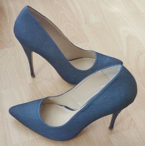 Gently used one time Jean color high heels